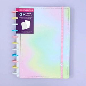 Caderno Inteligente G+ Linhas Brancas Candy Splash