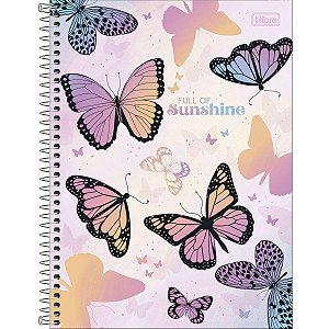 Caderno Universitário 10M Daisy 160 Folhas Tilibra