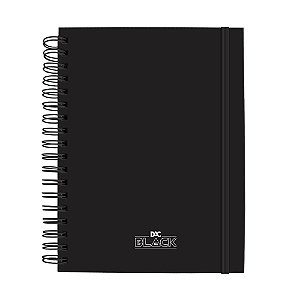 Caderno Smart Universitário 10M All black 3643 DAC