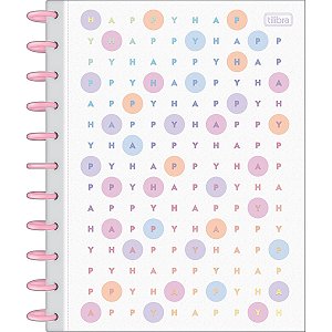 CADERNO DE DISCO GRANDE TILIDISCO HAPPY 10M TILIBRA