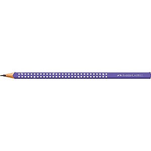 LÁPIS PRETO SPARKLE LILAS FABER CASTELL