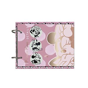 CADERNO ARGOLADO MINI MINNIE DAC 4207