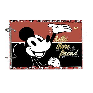 CADERNO ARGOLADO MINI MICKEY DAC 4197