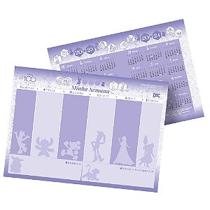 BLOCO PLANNER SEMANAL DISNEY DAC 4154