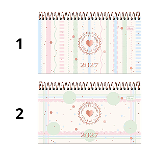 Planner Espiral de Bolso Soho 2027 Tilibra 302937