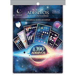 Bloco de Adesivos Magic Tilibra 348937