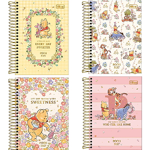 Agenda Espiral Diária Pooh 2027 Tilibra 347841