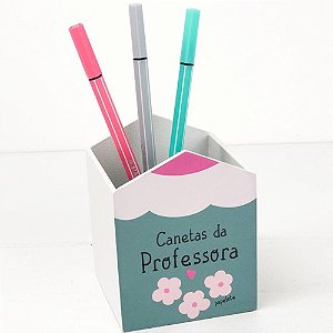 PORTA LAPIS CASINHA PROFESSORA PAPELOTE