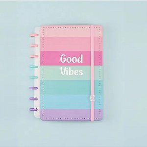 CADERNO INTELIGENTE GOOD VIBES BY INDY 80 FOLHAS
