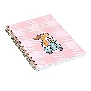 CADERNO UNIVERSITÁRIO 1M BEST FRIEND 80 FOLHAS BRW