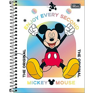 CADERNO COLEGIAL 1M MICKEY 80F TILIBRA