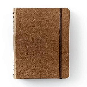 CADERNO ORGANIZADOR CLASSICA A5 CARAMELO CICERO