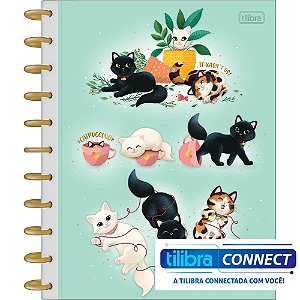 CADERNO DE DISCO GRANDE TILIDISCO PURFECT CATS 10M TILIBRA