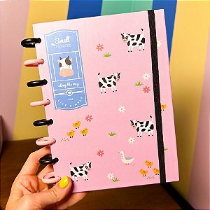 Caderno de Disco A5 Smell the Flowers Buendia