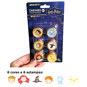 CARIMBO DECORADO HARRY POTTER C/6 UND LEONORA