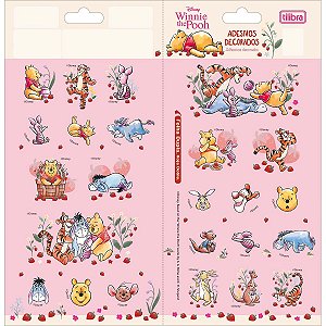 Adesivo Decorado Duplo Pooh Tilibra
