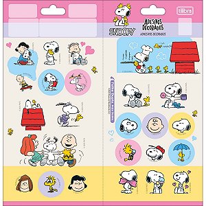 Adesivo Decorado Duplo Snoopy TILIBRA