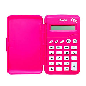 CALCULADORA 8 DIGITOS FLIP HELLO KITTY 99343 LEONORA