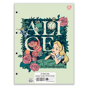 MONOBLOCO COLEGIAL ALICE 80F ANIMATIVA