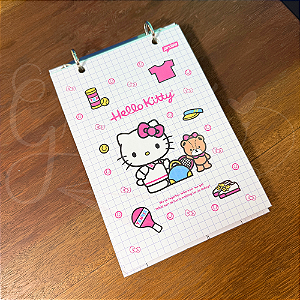 Porta Fichas Hello Kitty 60fls Jandaia