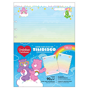 Refil Caderno Tilidisco Grande Ursinhos Carinhosos Tilibra