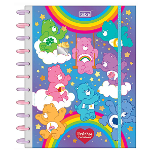 Caderno de Disco Grande Tilidisco Ursinhos Carinhosos 10M Tilibra