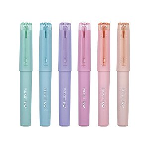 MARCA TEXTO POCKET PASTEL BRW