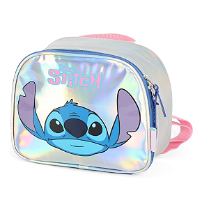 Lancheira Térmica Prata Holográfica Stitch 41683 Up4You