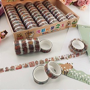 Fita Decorativa Holografica Capivara