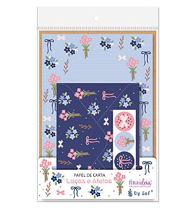 Papel de carta 4un Laços e Afetos by Sof Martins Fina Ideia