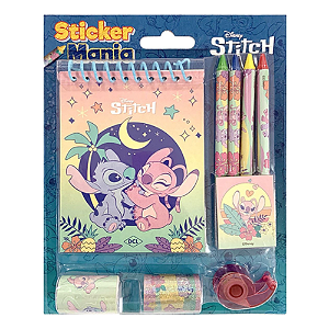 Kit Colorir Stitch Sticker Mania DCL