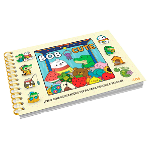 Livro de Colorir Bob Cute Amarelo Novo Seculo