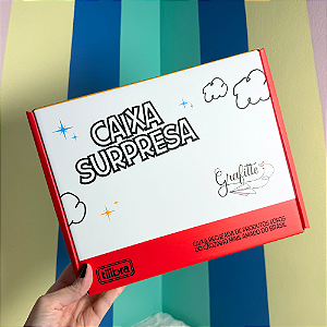 CAIXA SURPRESA SNOOPY TILIBRA + GRAFITTE - PRÉ VENDA