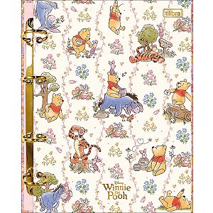 Caderno Argolado Colegial Pooh 80 Folhas Tilibra