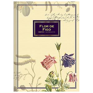 Caderno Colegial Dani Fernandes Flor de Figo 160F Animativa