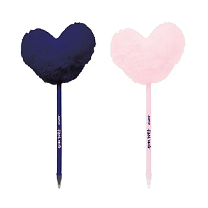 Caneta Esferográfica Pompom Coração Bruna Tavares 1.0 Leonora