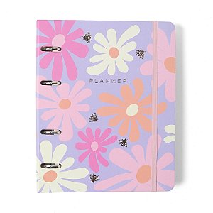 Planner Argolado Semanal Notas A5 2026 Melissa Color Bloomy Cicero