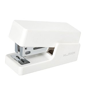 Mini Grampeador Nusign Branco 12fls Deli