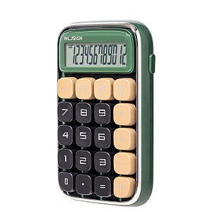 Calculadora 12 Digitos NuSign Verde Deli