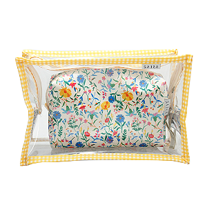 Conjunto de Necessaire Retangular Liberty Sabra