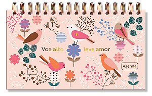 Planner Mini 2026 Leve Amor Fina Idéia