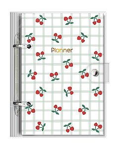 Planner Argolado Permanente P Cereja Fina Ideia