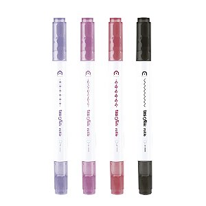Caneta Fineliner + Carimbo Roller Holic Charm Rollie 910318 Tris