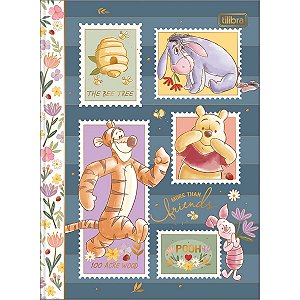 Caderno Colegial Brochura 160F Pooh Tilibra