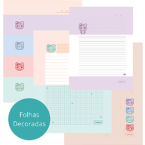 Refil Caderno Argolado Colegial 63g Lovvy Cadersil