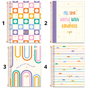 Caderno Universitário 1M Be Kind Cadersil