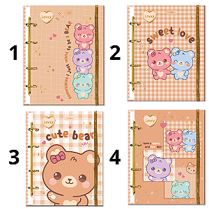 Caderno Argolado Colegial 80F Lovvy Cadersil