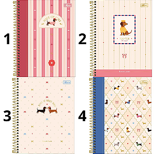 Caderno Colegial 10M Brownie 120F Tilibra
