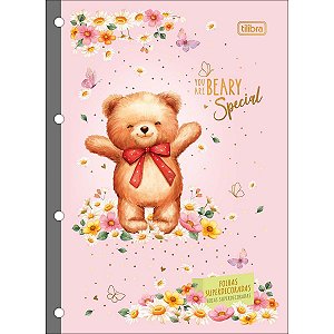 Monobloco Universitário Decorado Love Bears 80F Tilibra