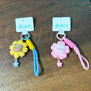 Chaveiro Flor Animal Uniso